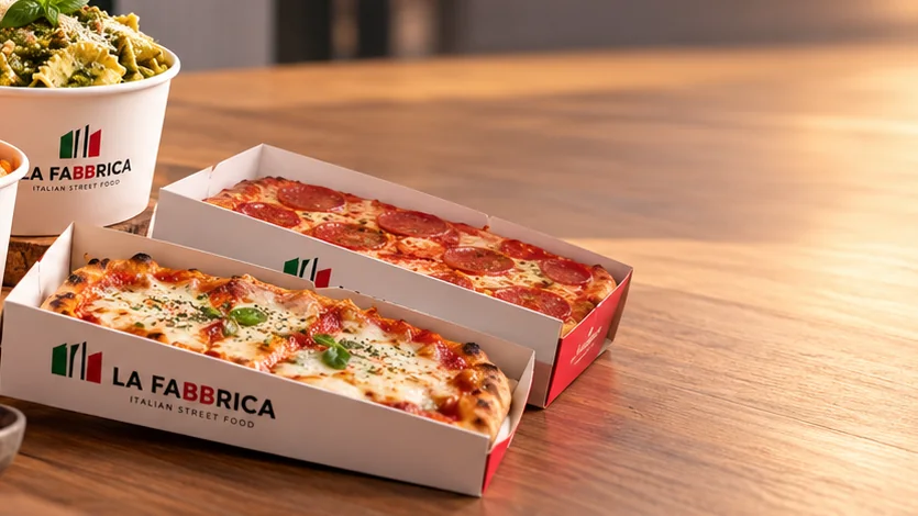 Pocket pizza en formato individual para llevar